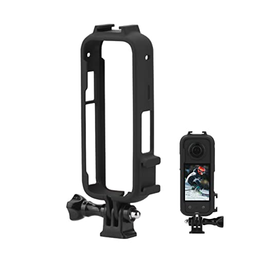 Rahmenhülle für Insta360 One X3, Schutzrahmenhülle mit Kaltschuh-Schnittstelle, Action-Kamera-Zubehör Kunststoffgehäuse Rahmenhülle für Insta360 One X3, Schutzrahmenhülle mit Kaltschuh-Schnittstelle, Action-Kamera-Zubehör Kunststoffgehäuse von Acogedor