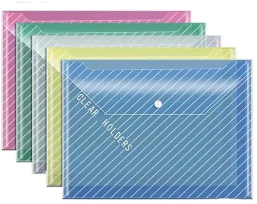 A4 Dokumententasche A4 Transparent Bunte Mappen Sammelmappe Dokumentenmappe zum Abheften Dokumententaschen Sammelmappen Plastic Wallets mit Druckknopf für Dokumente Organisieren 10 Stück A4 Dokumententasche A4 Transparent Bunte Mappen Sammelmappe Dokumentenmappe zum Abheften Dokumententaschen Sammelmappen Plastic Wallets mit Druckknopf für Dokumente Organisieren 10 Stück von Acooruiteng