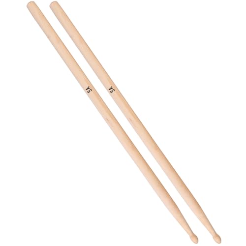 Dauerhaft Drumsticks Classic Schlagzeug Sticks Robuste Drum Sticks Drumsticks 5A Trommelstöcke Schlagzeug-Stöcke für Erwachsene,Kinder und Anfänger von Acooruiteng