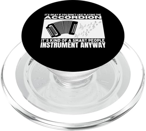 Akkordeon ist für kluge Leute lustiger Akkordeonist PopSockets PopGrip für MagSafe Akkordeon ist für kluge Leute lustiger Akkordeonist PopSockets PopGrip für MagSafe von Acordeones Para Adultos Designs