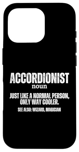 Akkordeonist Definition Akkordeon Lustiger Akkordeon-Spieler Hülle für iPhone 16 Pro von Acordeones Para Adultos Designs