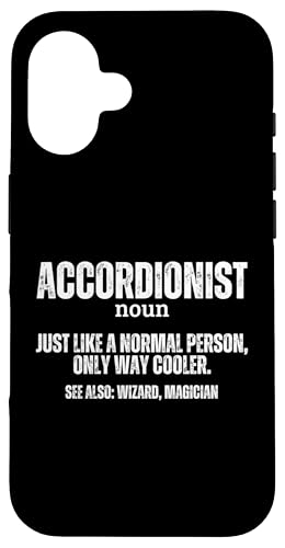 Akkordeonist Definition Akkordeon Lustiger Akkordeon-Spieler Hülle für iPhone 16 Akkordeonist Definition Akkordeon Lustiger Akkordeon-Spieler Hülle für iPhone 16 von Acordeones Para Adultos Designs