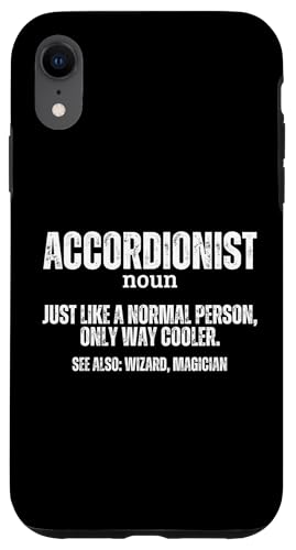 Akkordeonist Definition Akkordeon Lustiger Akkordeon-Spieler Hülle für iPhone XR Akkordeonist Definition Akkordeon Lustiger Akkordeon-Spieler Hülle für iPhone XR von Acordeones Para Adultos Designs