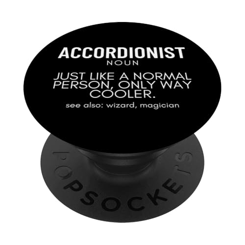 Akkordeonist Definition Akkordeon Lustiger Akkordeon-Spieler PopSockets Klebender PopGrip von Acordeones Para Adultos Designs