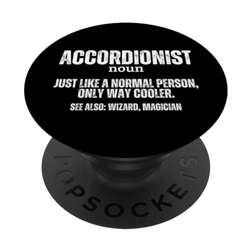 Akkordeonist Definition Akkordeon Lustiger Akkordeon-Spieler PopSockets Klebender PopGrip von Acordeones Para Adultos Designs