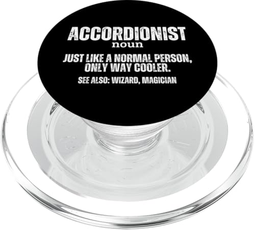 Akkordeonist Definition Akkordeon Lustiger Akkordeon-Spieler PopSockets PopGrip für MagSafe von Acordeones Para Adultos Designs