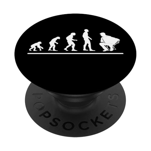 Akkordeonist Evolution Akkordeon Männer Lustiger Akkordeonspieler PopSockets Klebender PopGrip von Acordeones Para Adultos Designs