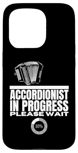 Akkordeonist in Bearbeitung Loading Lustiges Akkordeon Hülle für iPhone 15 Pro von Acordeones Para Adultos Designs