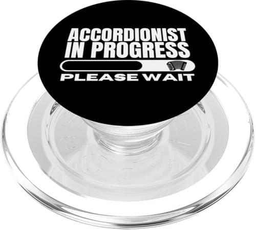 Akkordeonist in Bearbeitung Loading Lustiges Akkordeon PopSockets PopGrip für MagSafe von Acordeones Para Adultos Designs