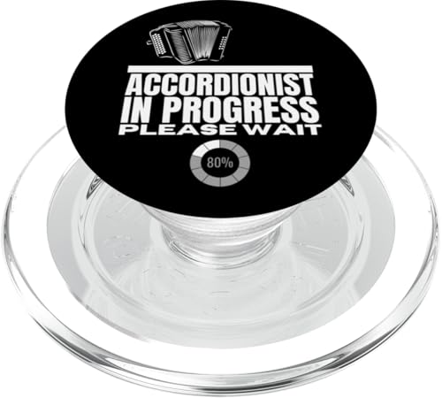 Akkordeonist in Bearbeitung Loading Lustiges Akkordeon PopSockets PopGrip für MagSafe von Acordeones Para Adultos Designs