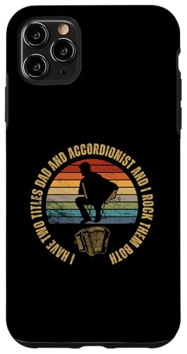 Akkordeonist und Papa stolz, lustiges Männer-Akkordeon Hülle für iPhone 11 Pro Max Akkordeonist und Papa stolz, lustiges Männer-Akkordeon Hülle für iPhone 11 Pro Max von Acordeones Para Adultos Designs