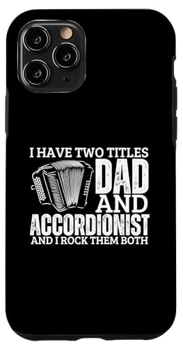 Akkordeonist und Papa stolz, lustiges Männer-Akkordeon Hülle für iPhone 11 Pro Akkordeonist und Papa stolz, lustiges Männer-Akkordeon Hülle für iPhone 11 Pro von Acordeones Para Adultos Designs