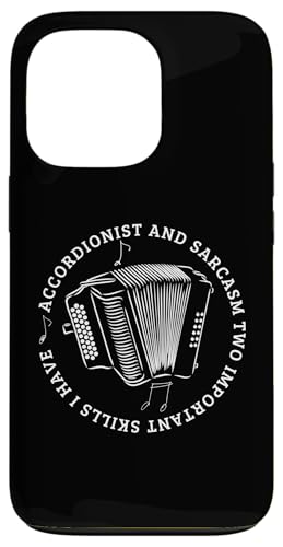 Akkordeonist und Sarkasmus lustiger Akkordeonspieler Hülle für iPhone 13 Pro von Acordeones Para Adultos Designs