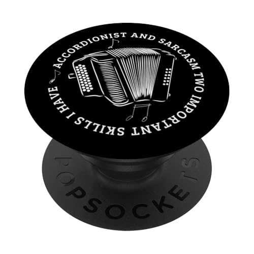 Akkordeonist und Sarkasmus lustiger Akkordeonspieler PopSockets Klebender PopGrip Akkordeonist und Sarkasmus lustiger Akkordeonspieler PopSockets Klebender PopGrip von Acordeones Para Adultos Designs