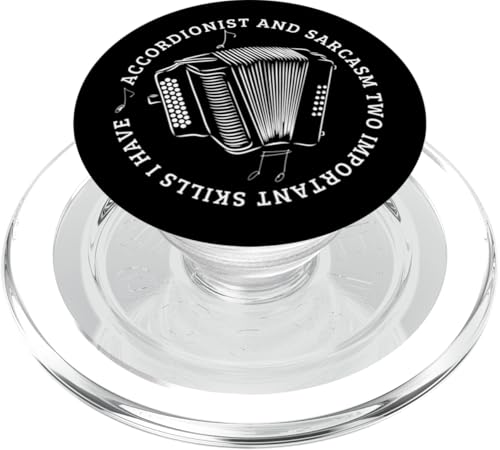 Akkordeonist und Sarkasmus lustiger Akkordeonspieler PopSockets PopGrip für MagSafe Akkordeonist und Sarkasmus lustiger Akkordeonspieler PopSockets PopGrip für MagSafe von Acordeones Para Adultos Designs