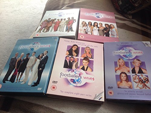 Footballer's Wives - The Complete Series 1-5 plus Extra Time S1-2 [17 DVDs] von Acorn Media