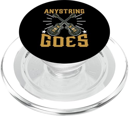Anystring Goes Akustikgitarre PopSockets PopGrip für MagSafe Anystring Goes Akustikgitarre PopSockets PopGrip für MagSafe von Acoustic Electric Guitar Designs For Musicians