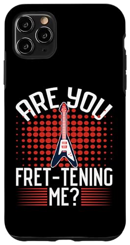Are You Fret-tening Me? E-Gitarre Hülle für iPhone 11 Pro Max Are You Fret-tening Me? E-Gitarre Hülle für iPhone 11 Pro Max von Acoustic Electric Guitar Designs For Musicians
