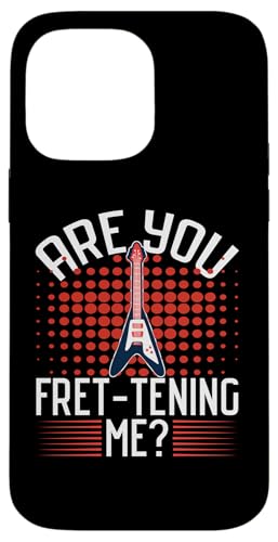 Are You Fret-tening Me? E-Gitarre Hülle für iPhone 14 Pro Max von Acoustic Electric Guitar Designs For Musicians
