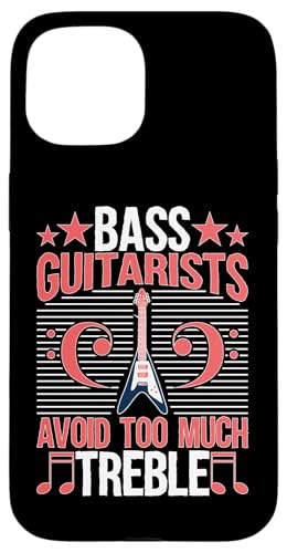 Bass Guitarist E-Gitarre Too Much Treble Hülle für iPhone 15 Bass Guitarist E-Gitarre Too Much Treble Hülle für iPhone 15 von Acoustic Electric Guitar Designs For Musicians