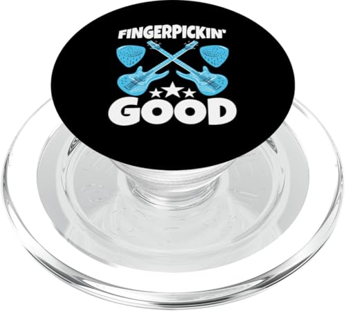 Fingerpickin' Good E-Gitarre PopSockets PopGrip für MagSafe Fingerpickin' Good E-Gitarre PopSockets PopGrip für MagSafe von Acoustic Electric Guitar Designs For Musicians