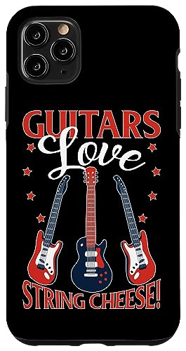 Gitarrensaiten Käse mit E-Gitarren Hülle für iPhone 11 Pro Max Gitarrensaiten Käse mit E-Gitarren Hülle für iPhone 11 Pro Max von Acoustic Electric Guitar Designs For Musicians