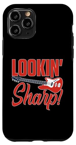 Lookin' Sharp! Für E-Gitarrenspieler Hülle für iPhone 11 Pro von Acoustic Electric Guitar Designs For Musicians
