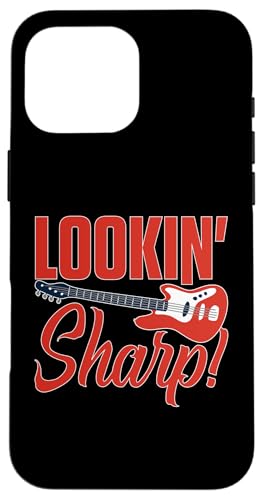 Lookin' Sharp! Für E-Gitarrenspieler Hülle für iPhone 16 Pro Max Lookin' Sharp! Für E-Gitarrenspieler Hülle für iPhone 16 Pro Max von Acoustic Electric Guitar Designs For Musicians