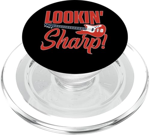 Lookin' Sharp! Für E-Gitarrenspieler PopSockets PopGrip für MagSafe Lookin' Sharp! Für E-Gitarrenspieler PopSockets PopGrip für MagSafe von Acoustic Electric Guitar Designs For Musicians