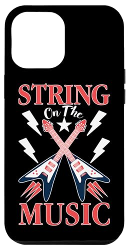 Saite auf der Musik für E-Gitarrenspieler Hülle für iPhone 12 Pro Max Saite auf der Musik für E-Gitarrenspieler Hülle für iPhone 12 Pro Max von Acoustic Electric Guitar Designs For Musicians