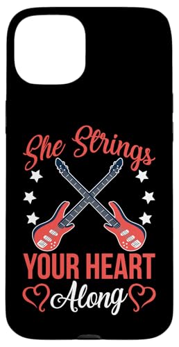 She Strings Your Heart Along E-Gitarre Hülle für iPhone 15 Plus She Strings Your Heart Along E-Gitarre Hülle für iPhone 15 Plus von Acoustic Electric Guitar Designs For Musicians