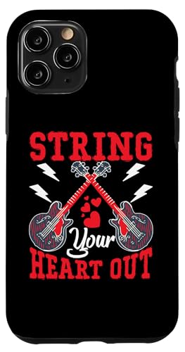 String Your Heart Out Westerngitarre Design Hülle für iPhone 11 Pro String Your Heart Out Westerngitarre Design Hülle für iPhone 11 Pro von Acoustic Electric Guitar Designs For Musicians