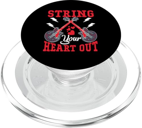 String Your Heart Out Westerngitarre Design PopSockets PopGrip für MagSafe String Your Heart Out Westerngitarre Design PopSockets PopGrip für MagSafe von Acoustic Electric Guitar Designs For Musicians