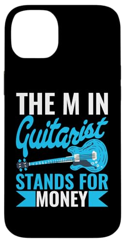 The M In Guitarist steht für Geld Hülle für iPhone 14 Plus The M In Guitarist steht für Geld Hülle für iPhone 14 Plus von Acoustic Electric Guitar Designs For Musicians
