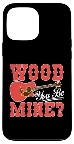 Wood You Be Mine? Akustische Westerngitarre Hülle für iPhone 13 Pro Max Wood You Be Mine? Akustische Westerngitarre Hülle für iPhone 13 Pro Max von Acoustic Electric Guitar Designs For Musicians
