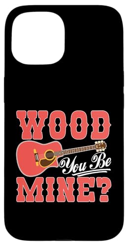 Wood You Be Mine? Akustische Westerngitarre Hülle für iPhone 15 Wood You Be Mine? Akustische Westerngitarre Hülle für iPhone 15 von Acoustic Electric Guitar Designs For Musicians