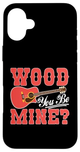 Wood You Be Mine? Akustische Westerngitarre Hülle für iPhone 16 Plus Wood You Be Mine? Akustische Westerngitarre Hülle für iPhone 16 Plus von Acoustic Electric Guitar Designs For Musicians