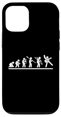 Akustikgitarre Spieler Evolution Männer Lustige Akustikgitarre Hülle für iPhone 12/12 Pro von Acoustic Guitar Gifts For Men