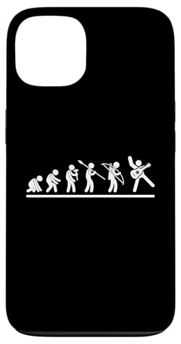 Akustikgitarre Spieler Evolution Männer Lustige Akustikgitarre Hülle für iPhone 13 von Acoustic Guitar Gifts For Men