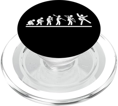 Akustikgitarre Spieler Evolution Männer Lustige Akustikgitarre PopSockets PopGrip für MagSafe Akustikgitarre Spieler Evolution Männer Lustige Akustikgitarre PopSockets PopGrip für MagSafe von Acoustic Guitar Gifts For Men