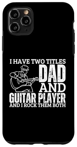 Akustikgitarre Spieler und Dad Proud Funny Men Guitar Hülle für iPhone 11 Pro Max von Acoustic Guitar Gifts For Men