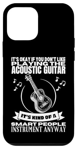 Akustikgitarre ist für kluge Menschen Akustikgitarren Hülle für iPhone 12 mini von Acoustic Guitar Gifts For Men