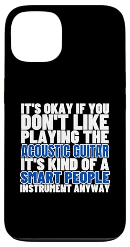 Akustikgitarre ist für kluge Menschen Akustikgitarren Hülle für iPhone 13 von Acoustic Guitar Gifts For Men