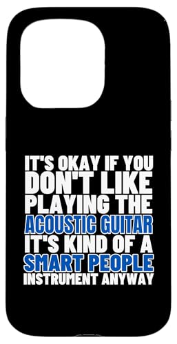 Akustikgitarre ist für kluge Menschen Akustikgitarren Hülle für iPhone 15 Pro Akustikgitarre ist für kluge Menschen Akustikgitarren Hülle für iPhone 15 Pro von Acoustic Guitar Gifts For Men