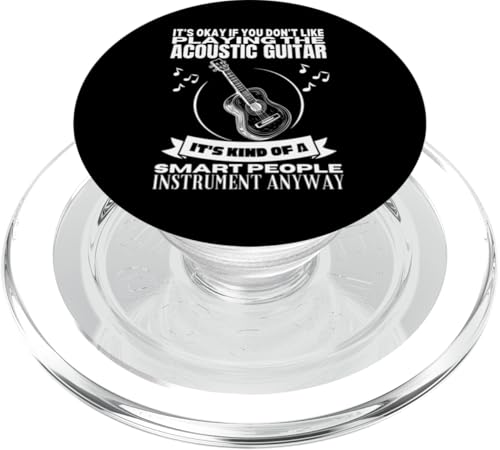 Akustikgitarre ist für kluge Menschen Akustikgitarren PopSockets PopGrip für MagSafe Akustikgitarre ist für kluge Menschen Akustikgitarren PopSockets PopGrip für MagSafe von Acoustic Guitar Gifts For Men