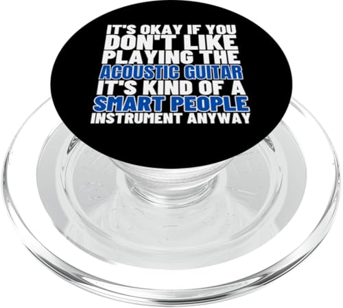 Akustikgitarre ist für kluge Menschen Akustikgitarren PopSockets PopGrip für MagSafe Akustikgitarre ist für kluge Menschen Akustikgitarren PopSockets PopGrip für MagSafe von Acoustic Guitar Gifts For Men