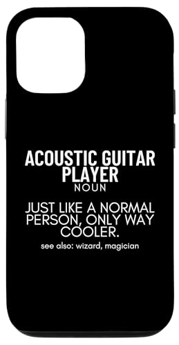 Akustische Gitarre Spieler Definition Lustige Akustikgitarre Hülle für iPhone 12/12 Pro von Acoustic Guitar Gifts For Men