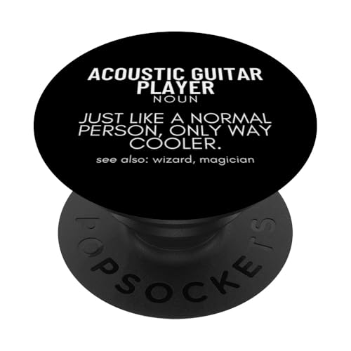 Akustische Gitarre Spieler Definition Lustige Akustikgitarre PopSockets Klebender PopGrip Akustische Gitarre Spieler Definition Lustige Akustikgitarre PopSockets Klebender PopGrip von Acoustic Guitar Gifts For Men