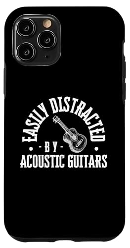 Lässt sich leicht von akustischen Gitarren und Akustikgitarren ablenken Hülle für iPhone 11 Pro Lässt sich leicht von akustischen Gitarren und Akustikgitarren ablenken Hülle für iPhone 11 Pro von Acoustic Guitar Gifts For Men