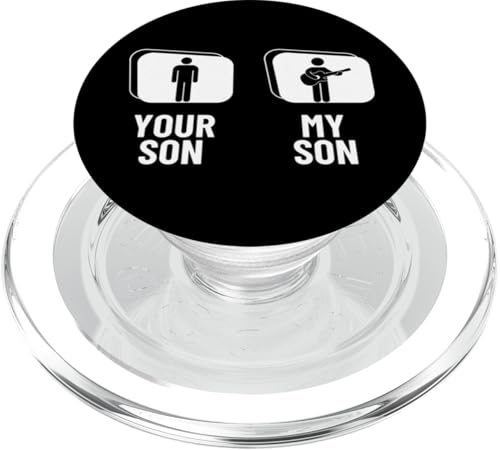 Lustiger Akustikgitarre mit Aufschrift "Your Son My Son Mom Dad" PopSockets PopGrip für MagSafe Lustiger Akustikgitarre mit Aufschrift "Your Son My Son Mom Dad" PopSockets PopGrip für MagSafe von Acoustic Guitar Gifts For Men